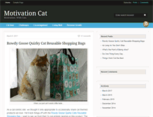 Tablet Screenshot of motivationcat.com